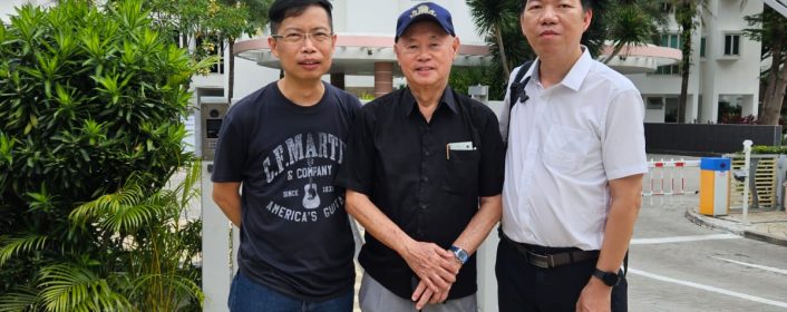 美好的一天： 黎德志大师来访和孙敬亭先生再捐助